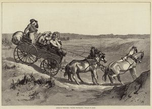 Amerikanske skisser, Prairie-reiser, indianere i sikte